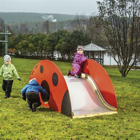 Upright Slide M96371 Lappset For Playground Tubular