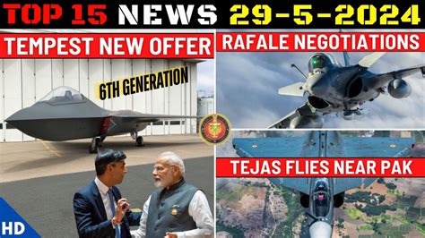 Indian Defence Updates Tempest New Offer Rafale Negotiations Tejas