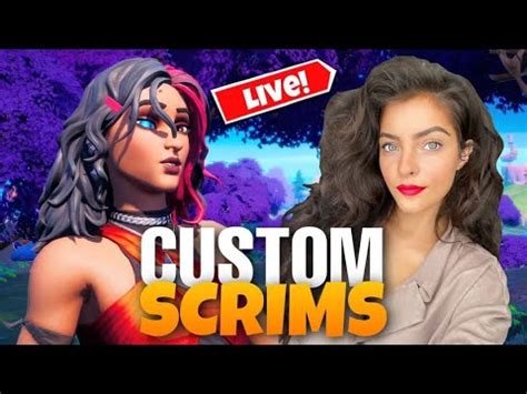 Fortnite Live CUSTOM SCRIMS With VIEWERS On NA EAST Storm 4 Scrims