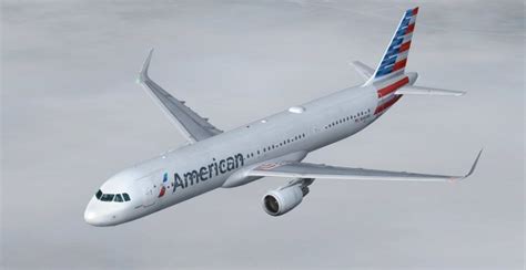 Fs Fsx American Airlines Airbus A Fictonal A Neo Texture