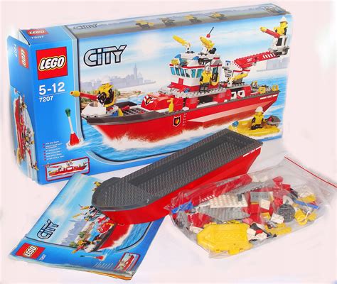 Lego City 7207 Łódź straży pożarnej 7681411216 oficjalne archiwum