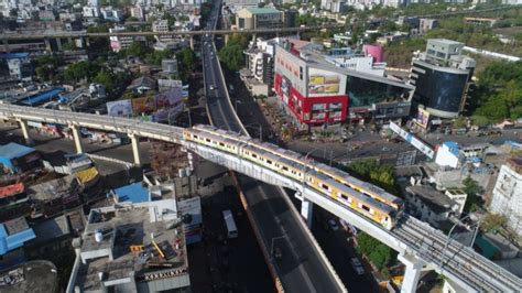 Maha Metro Conducts Load Test On Sitabuldi Zero Mile Stretch Nagpur