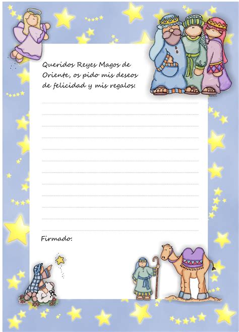 Cartas Reyes Magos 2 Imagenes Educativas