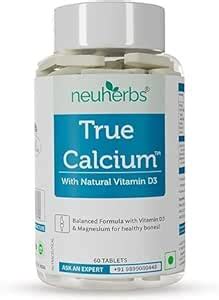 Amazon Ks Tru Calcium Mg Supplement For Men Women With Plant