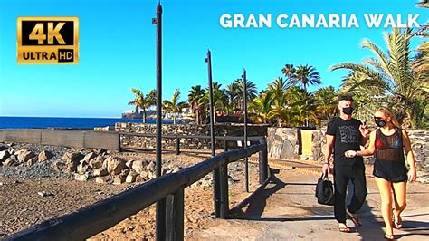 Gran Canaria Bahia Feliz Walk Beach Hotels And Promenade 🤶 December