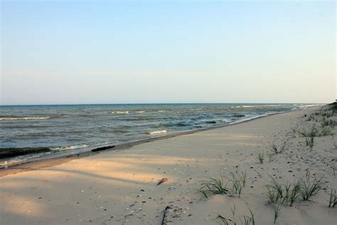 Michigan Shoreline at Point Beach State Park, Wisconsin image - Free ...