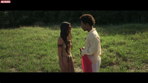 Naked Allana Lopes In The Cemetery Of Lost Souls