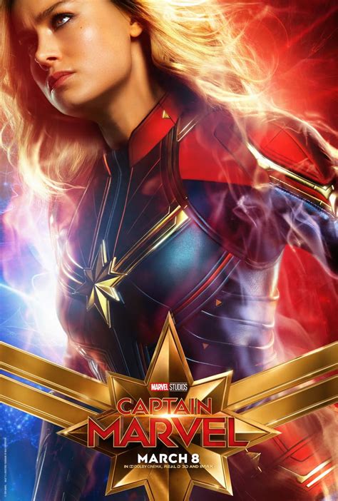 Captain Marvel Character Posters | Carol Danvers, Goose the Cat, & More