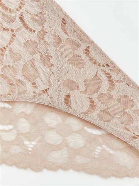 LCW DREAM Pembe Dantelli Bikini Külot W Z GE LCW