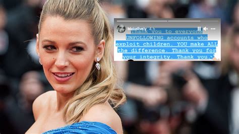 Blake Lively Slammed A 'Disturbing' Instagram Post Of Her Children