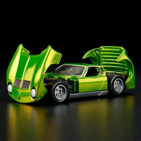 Hot Wheels Collectors модель RLC Exclusive 71 Lamborghini Miura P400 SV