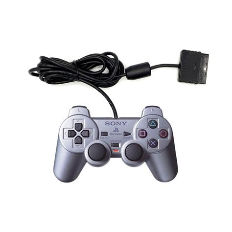 Sony PS2 Controller Silver OEM used - Walmart.com