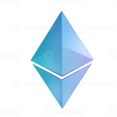 D Illustration Ethereum Logo Png