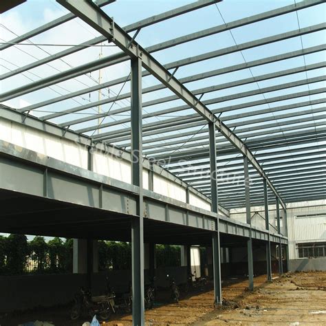 Prefabricated Steel Frames Structure Warehouse Workshop Prefab Metal