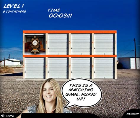 Storage Wars Locker Match Game Play Online On Flash Museum