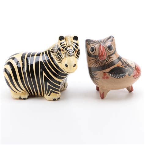 Mexican Art Pottery Animal Figurines | EBTH