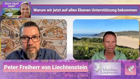 Peter Freiherr von Lichtenstein im Gespräch mit Matthias Langwasser