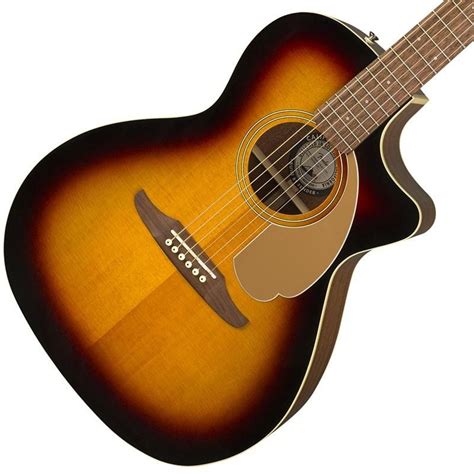 Fender Acoustics Fender Newporter Player Sunburst 数量限定特価 フェンダー