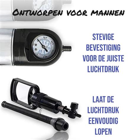 Men Penispomp Cockring Penispomp Met Penisring Sex Toys Voor Mannen Penis Bol