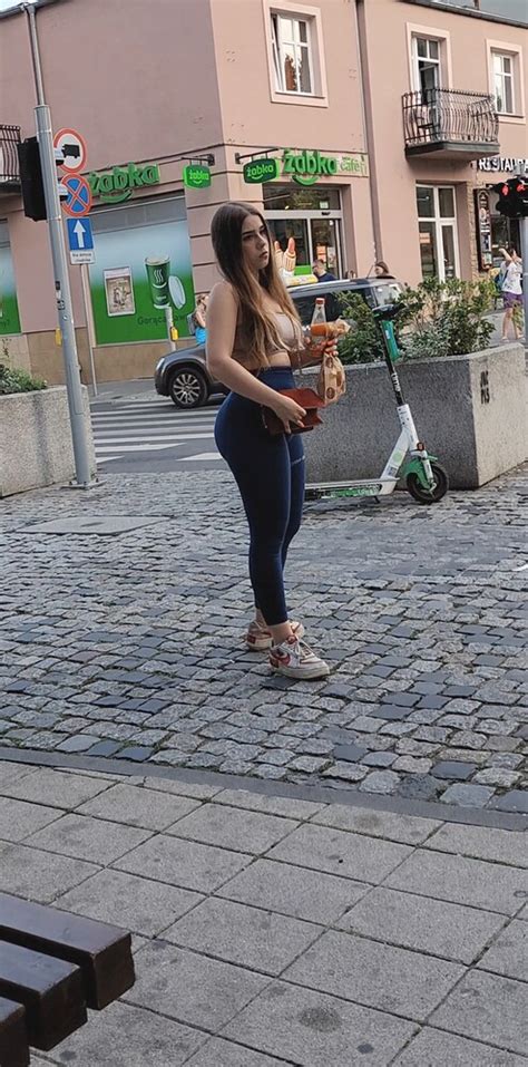 MY BEST CATCH Babyface Girl In Top With Best Ass In The World VPL Spandex Leggings