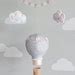 Pastel Baby Mobile Hot Air Balloon Mobile By Sunshineandvodka