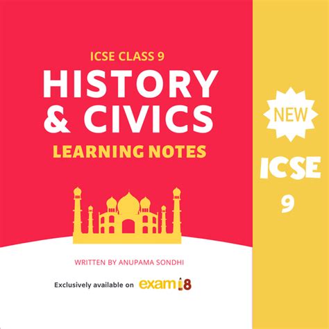 Exam18 Icse Class 9 History And Civics Learning Notes For 2024 Exam