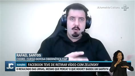 TV CULTURA JORNAL DA CULTURA Eleições 2022 deepfakes agravam guerra