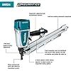 Makita An Full Round Head Framing Nailer Amazon