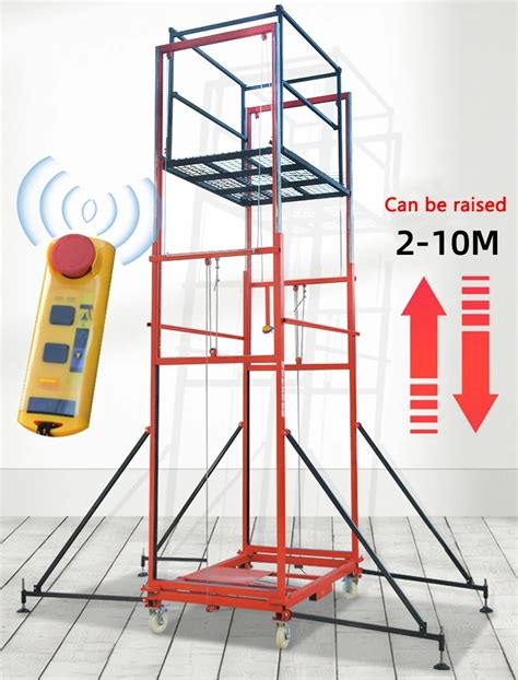 San Multiple Models Foldable Electric Scaffold Lift Mobile Electric