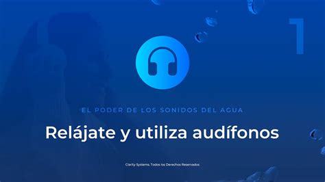 El Poder De Los Sonidos Del Agua Asmr Youtube