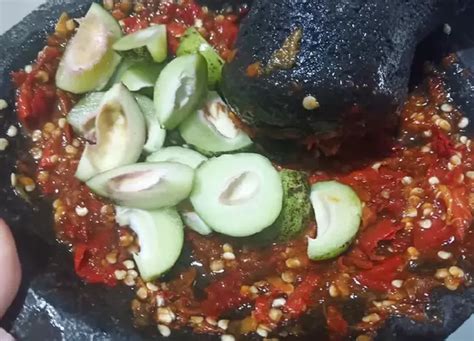 Resep Sambal Gandaria Khas Betawi Sensasi Asam Pedas Segar Dicocol