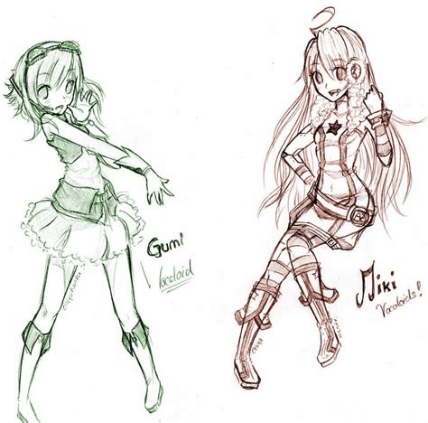 Vocaloid Sketch By Chiyuhantu On Deviantart