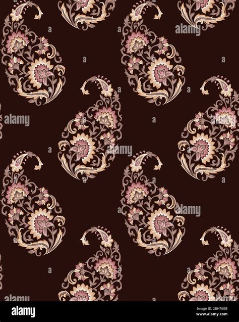 Indian Paisley Pattern Hi Res Stock Photography And Images Alamy