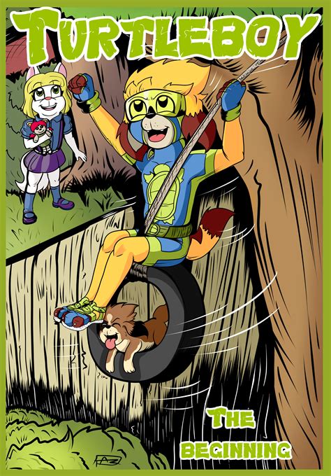 Turtleboy on Twitter: "The Beginning! The first cover for the new story