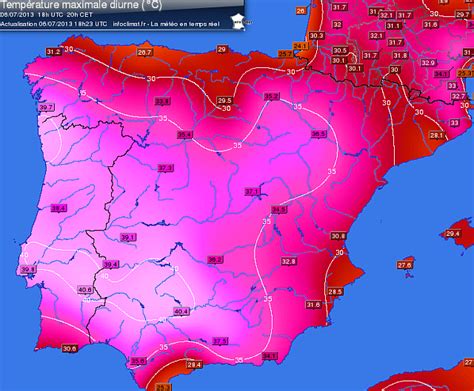 Caldo Rovente Sulla Penisola Iberica Raggiunti I Persino Su