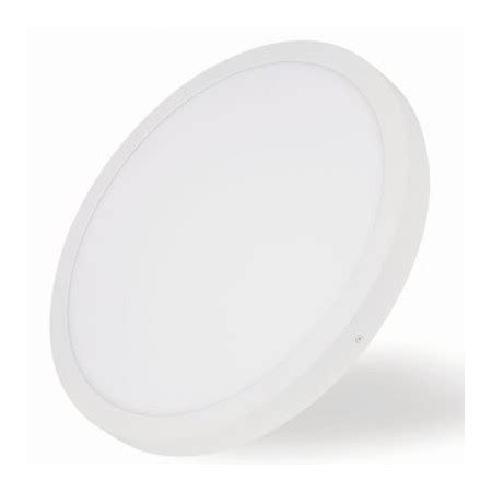 Downlight LED Superficie Blanco 6W Redondo 12cm Luz Cálida