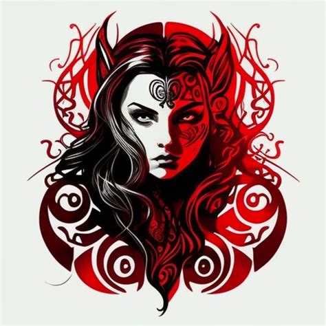 55 Scarlet Witch Tattoo Ideas - TattooClue.com