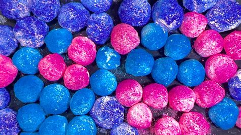 Asmr Crunchy Powdery Colorful Reformed Gym Chalk Balls Request