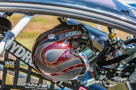 Helmet of Nelson Piquet Jr. at GRC: Daytona