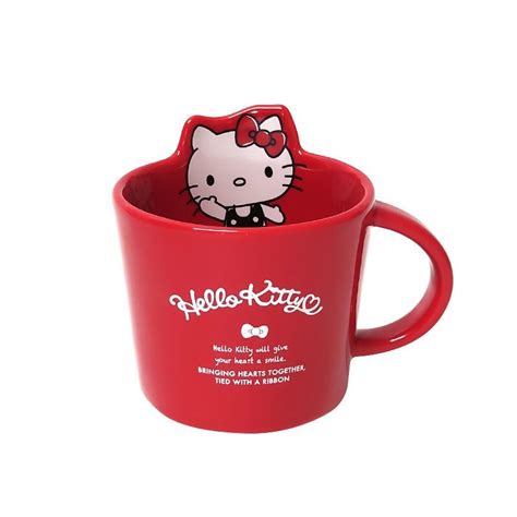 Sanrio Kawaii Hello Kitty Water Cup Cartoon New Cinnamoroll Pochacco Ceramic Water Cup Creative