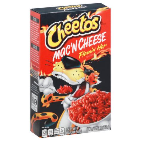 Cheetos Mac N Cheese Flamin Hot Flavor