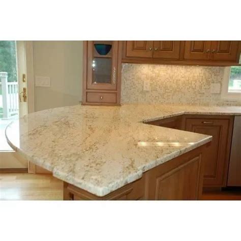 Polished Cream Granite Kitchen Slab Thickness Mm At Rs