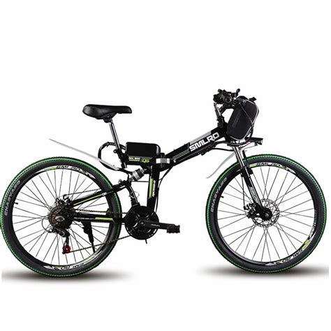 24 inch folding electric mountain bike 48V lithium battery electric ...