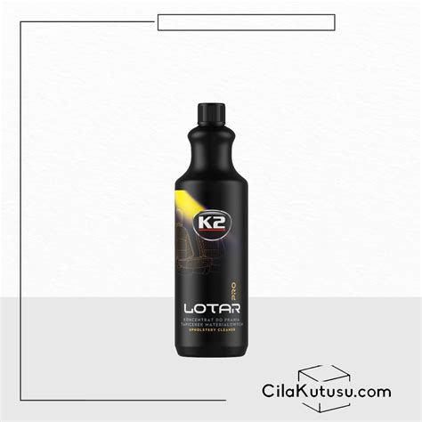 K Lotar Pro Alcantara Kuma Temizleyici Carpet Cleaner Litre Cila