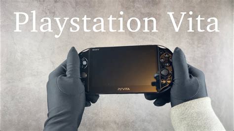 Unboxing PlayStation Vita ASMR YouTube