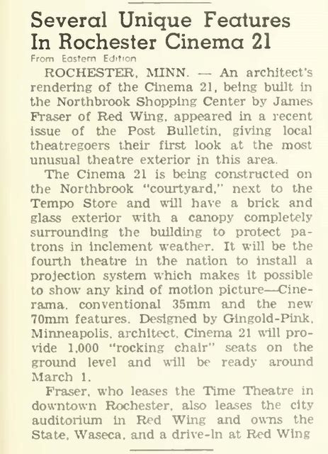 Cinema 1-2-3 in Rochester, MN - Cinema Treasures