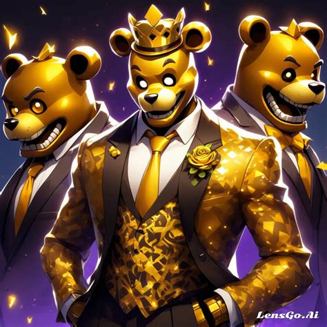 Golden Freddy fortnite skin idea AI GENERATED by atomickingston on DeviantArt