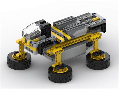 Lego Moc Motorized Walker Mech By Adilophosaurus Rebrickable Build