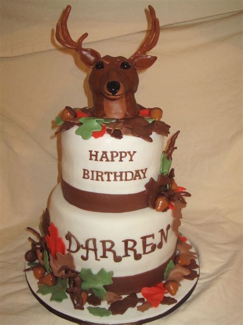 Hunting Birthday Cake