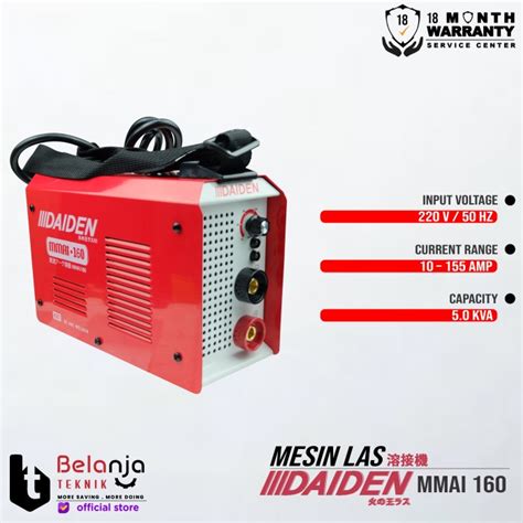 Jual Daiden Mesin Travo Las Listrik Mmai Inverter Mmai Trafo Las